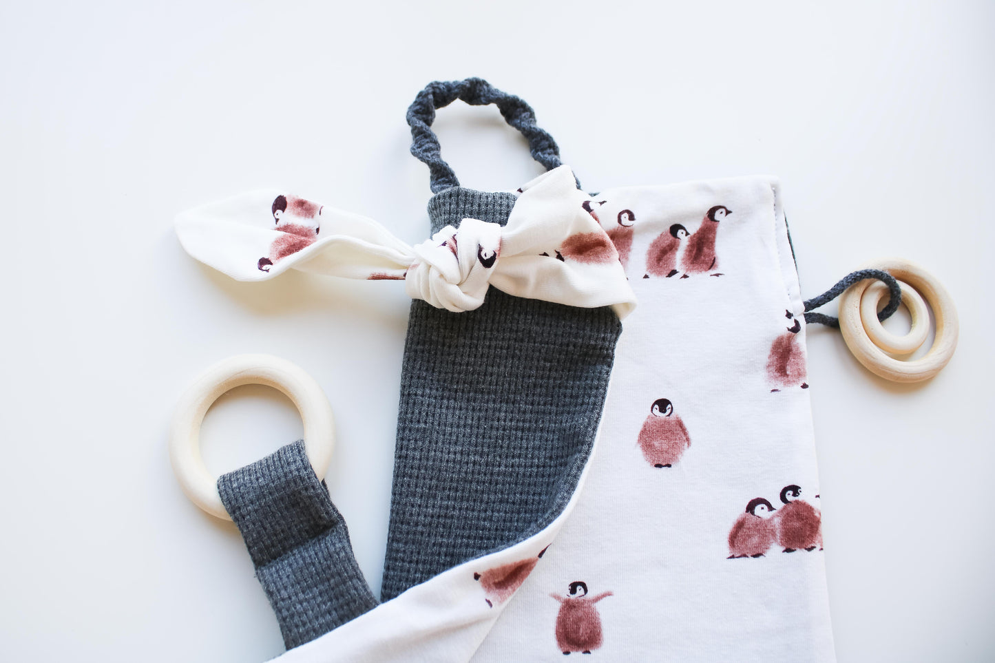 Schmuse- & Greiftuch "Pinguin"