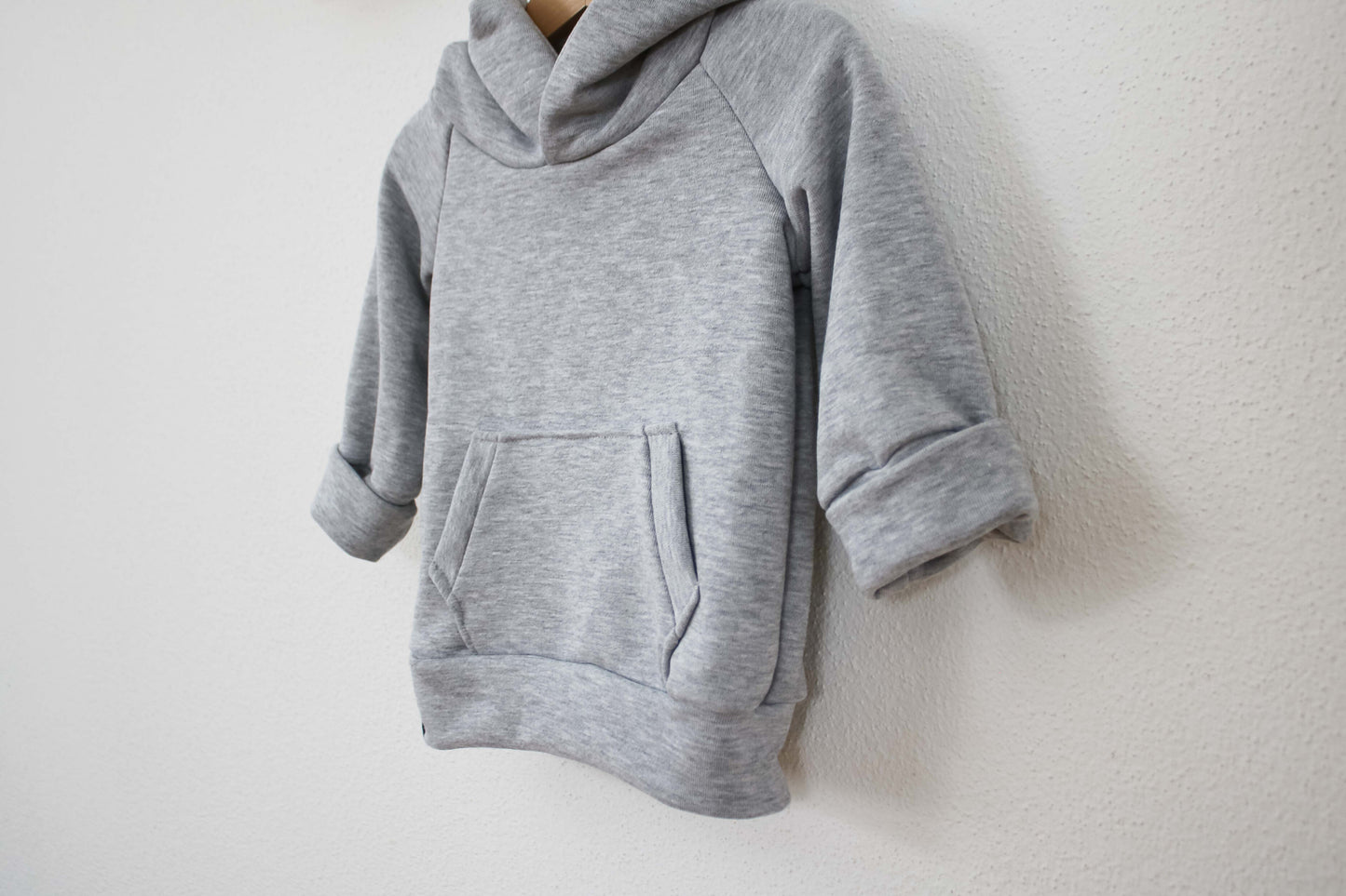 Kuschelsweat Hoodie "Dusty Grey" (Hellgrau)