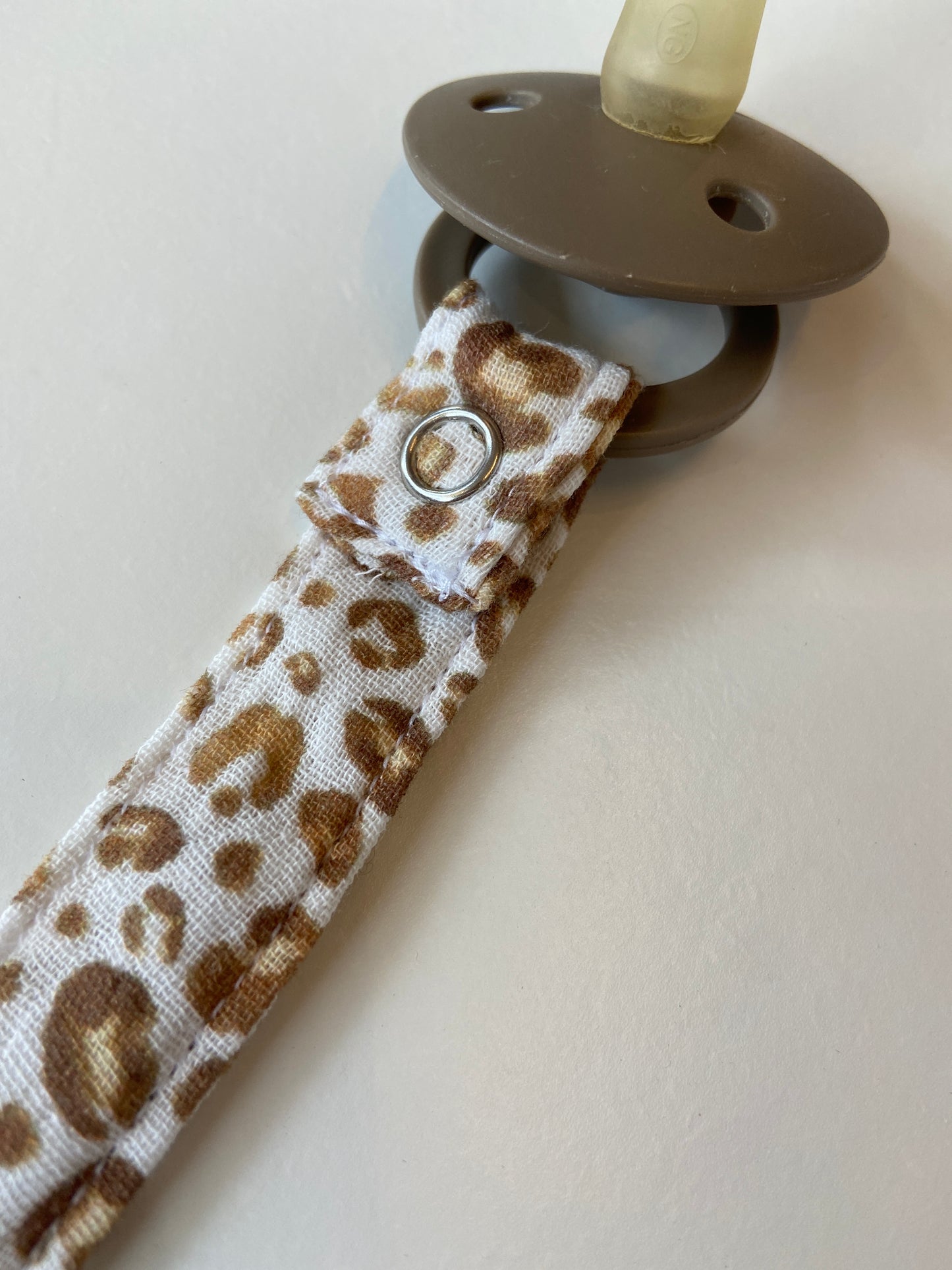 Stoffschnullerkette "Leo"