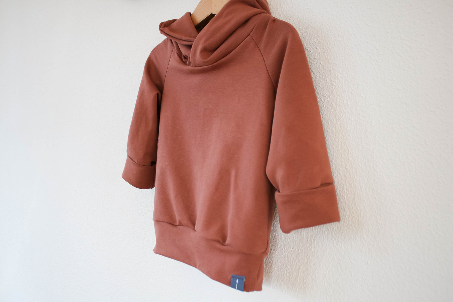 Kuschelsweat Hoodie "Dusty Brown" (Kupfer)