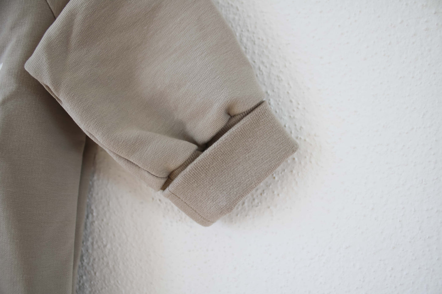 Sweater "heartmade" (Taupe Grau/Beige)