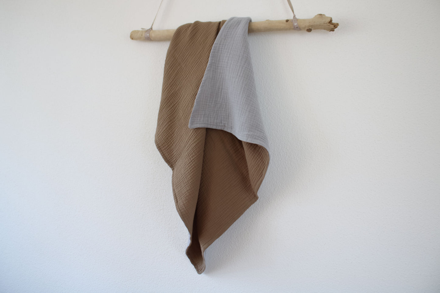Musselindecke (Taupe/Silbergrau)