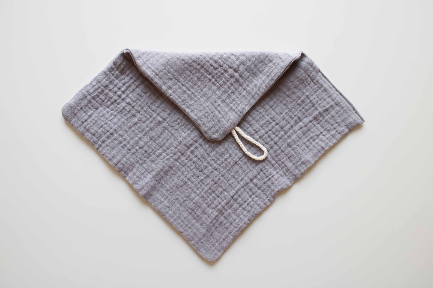 Waschlappen - Musselin "Baby & me" im 3er- Set (Grau/Oliv/Beige)