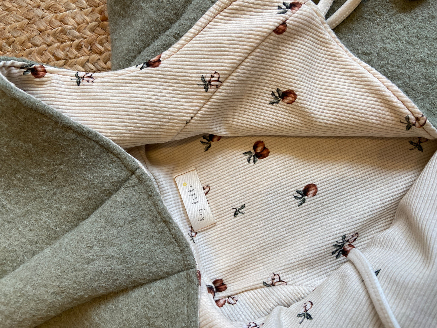 Wollwalk Overall "Vintage Apple" (Hellgrün) - handgemacht