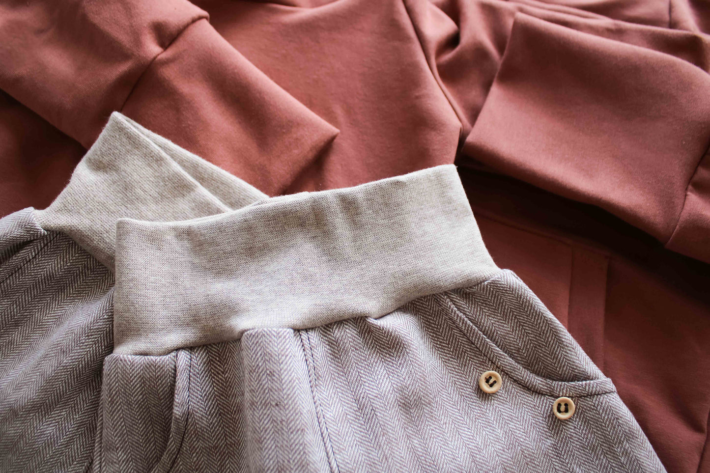Kuschelsweat Hoodie "Dusty Brown" (Kupfer)