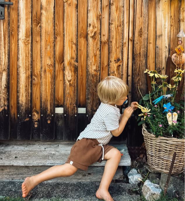 Shorts "Waffel" (Beige)
