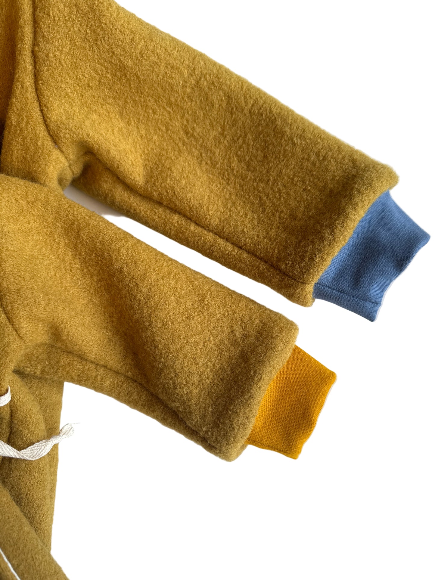 Wollwalk Overall "Happy Dots" (Gelb) - handgemacht