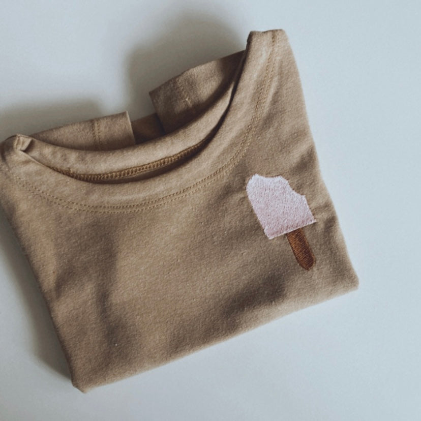 Kids T-Shirt "Sommer" (Beige)