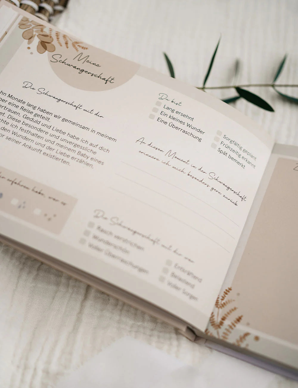 Babyalbum "Du bist endlich da" von Fischomaswerkstatt