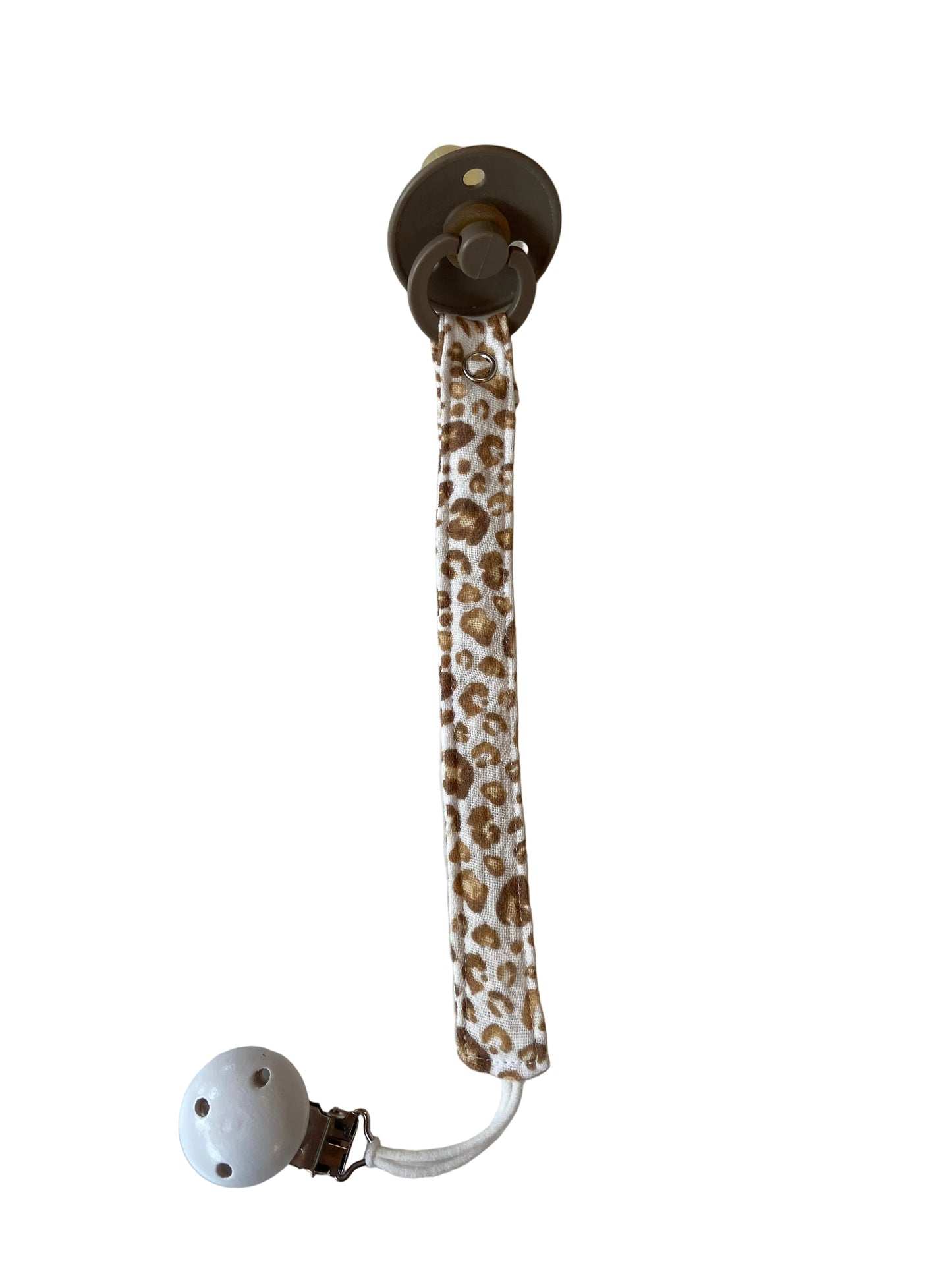 Stoffschnullerkette "Leo"