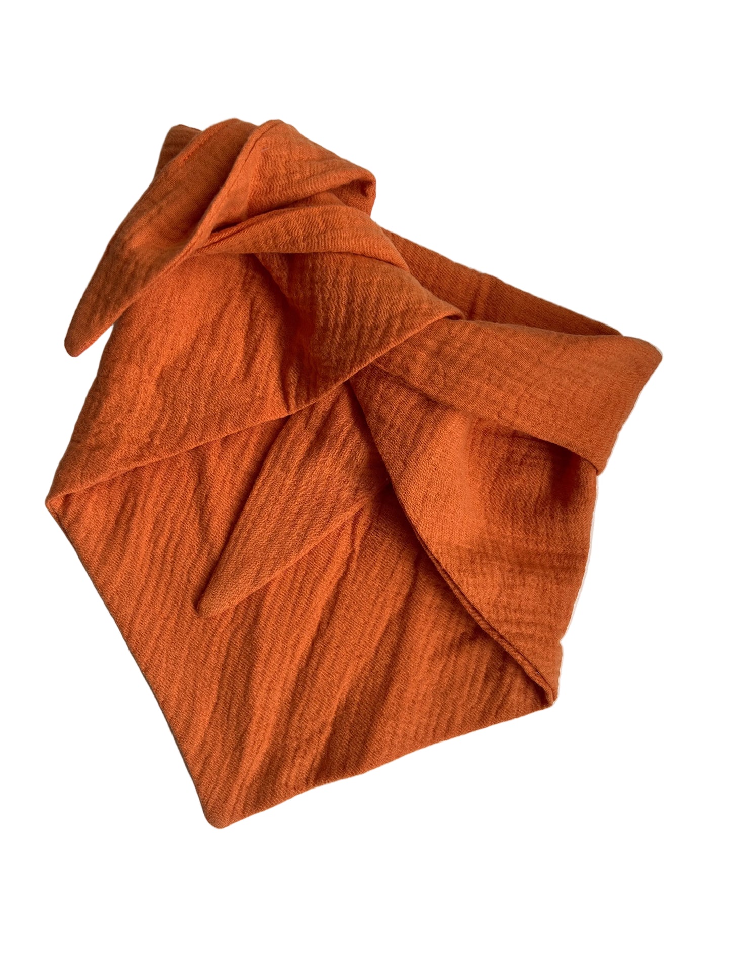 Großes Halstuch "Musselin" (Dusty Orange)