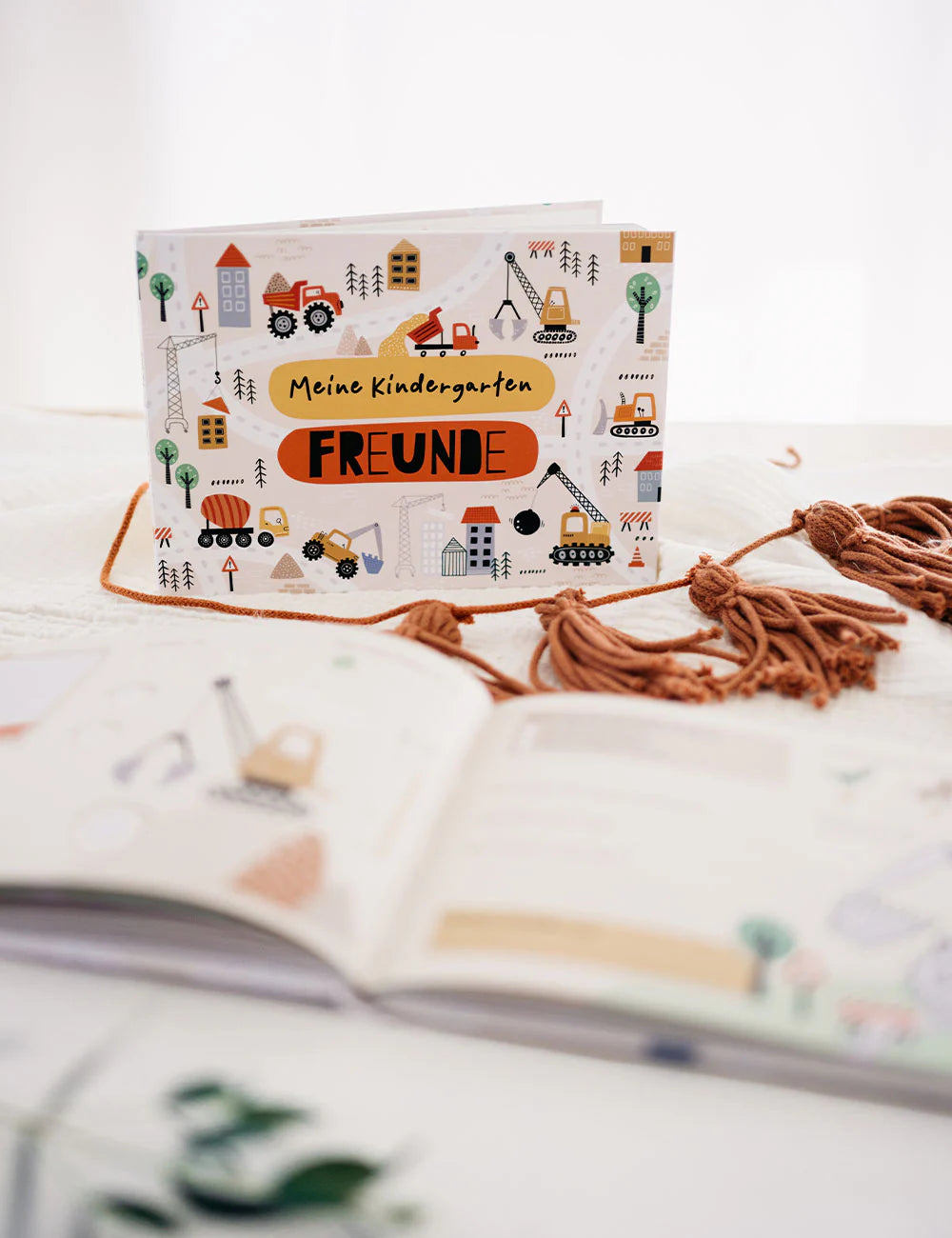 Freundebuch "Baustelle" von Fischomaswerkstatt