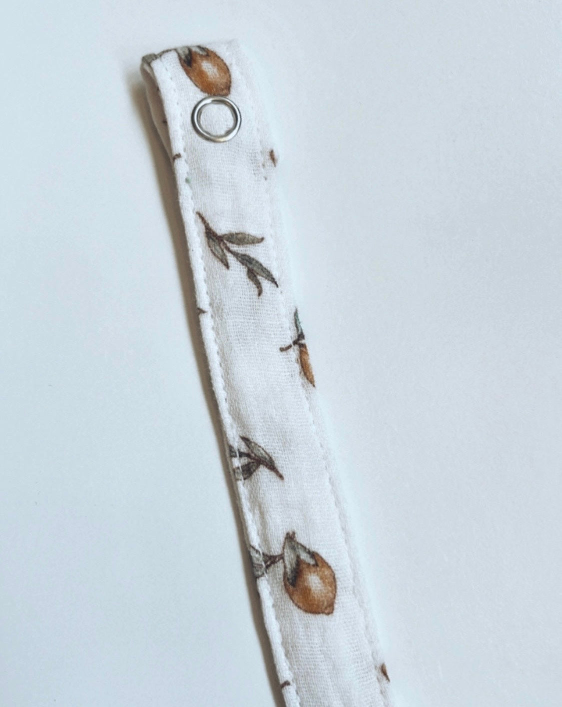 Stoffschnullerkette "Vintage Lemon"