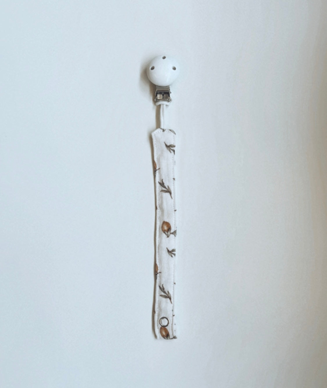 Stoffschnullerkette "Vintage Lemon"