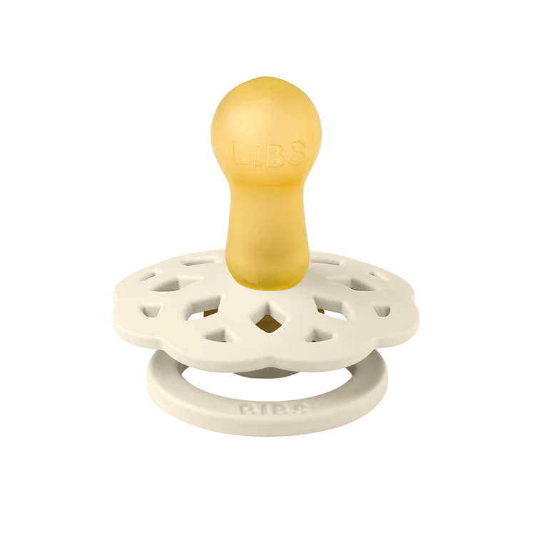 BIBS Schnuller 2 "Boheme-Naturkautschuk" (Sage & Ivory) im Set