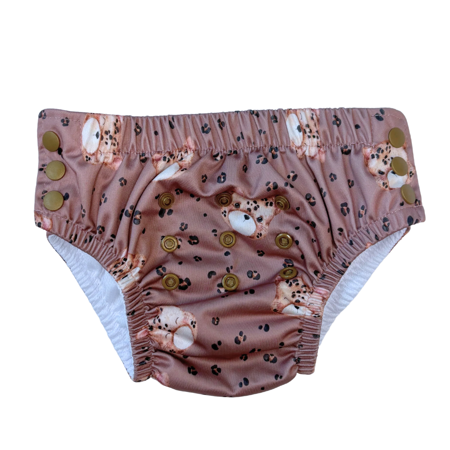 2-in-1 Schwimmwindel & Training Pants "Leo Beige/Boho Friends" (nachhaltig schön)