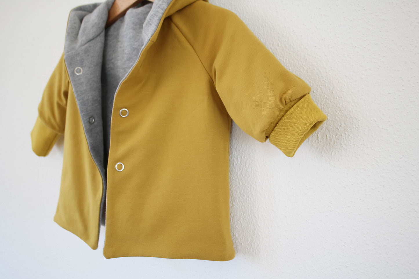 Wendejacke (Grau/Curry)