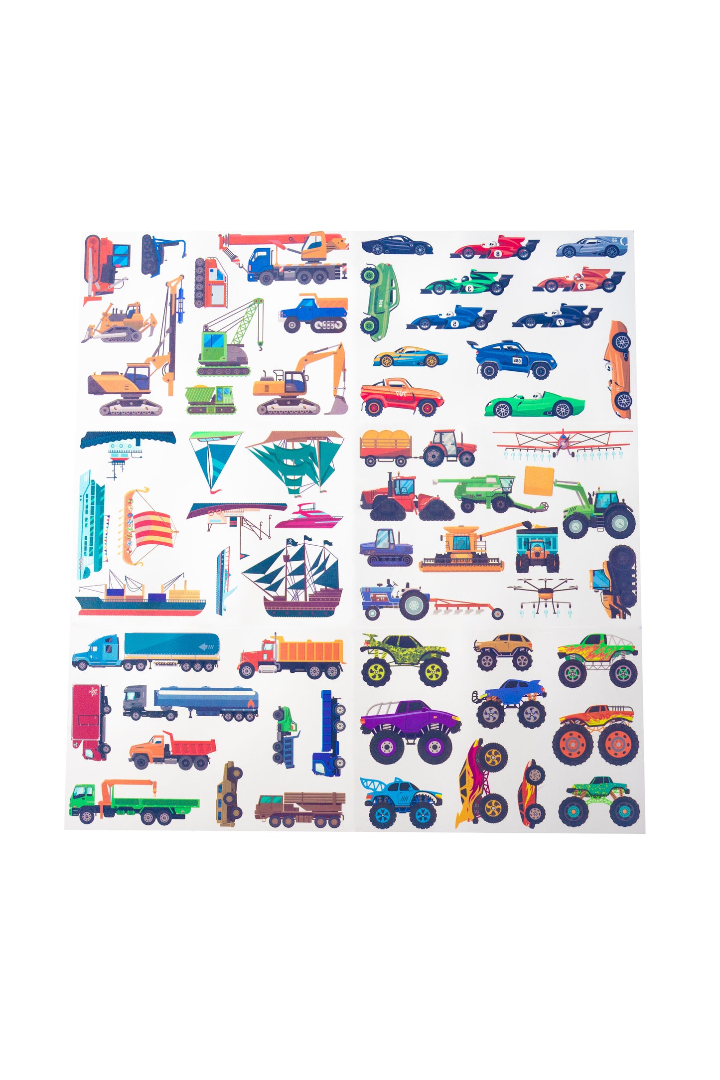Kinder Tattoos - Machines & Cars
