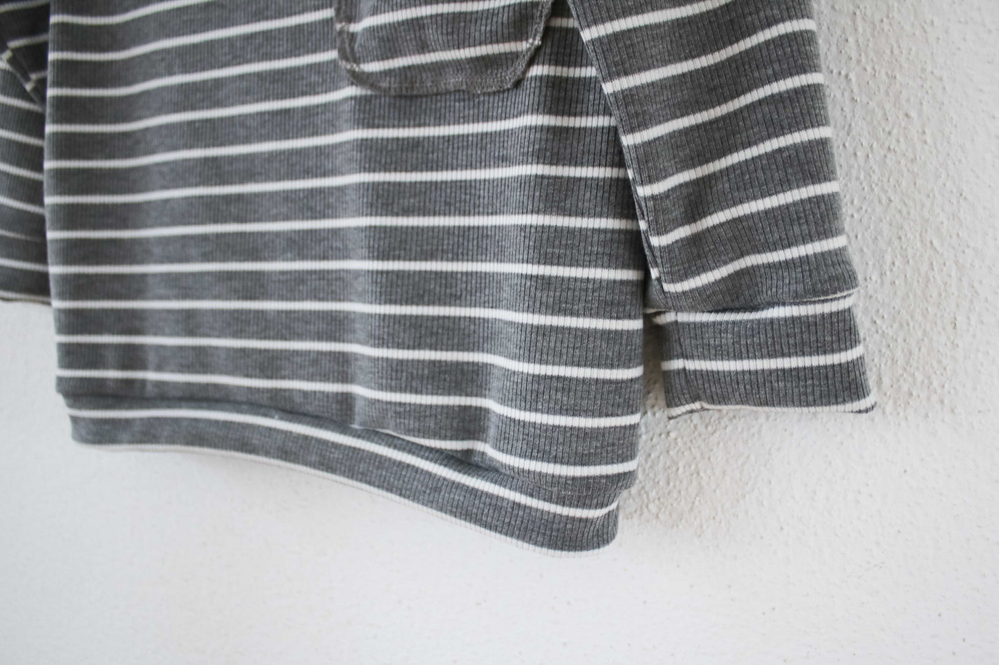 Sweater "Ripp" (Gestreift) mit Tasche