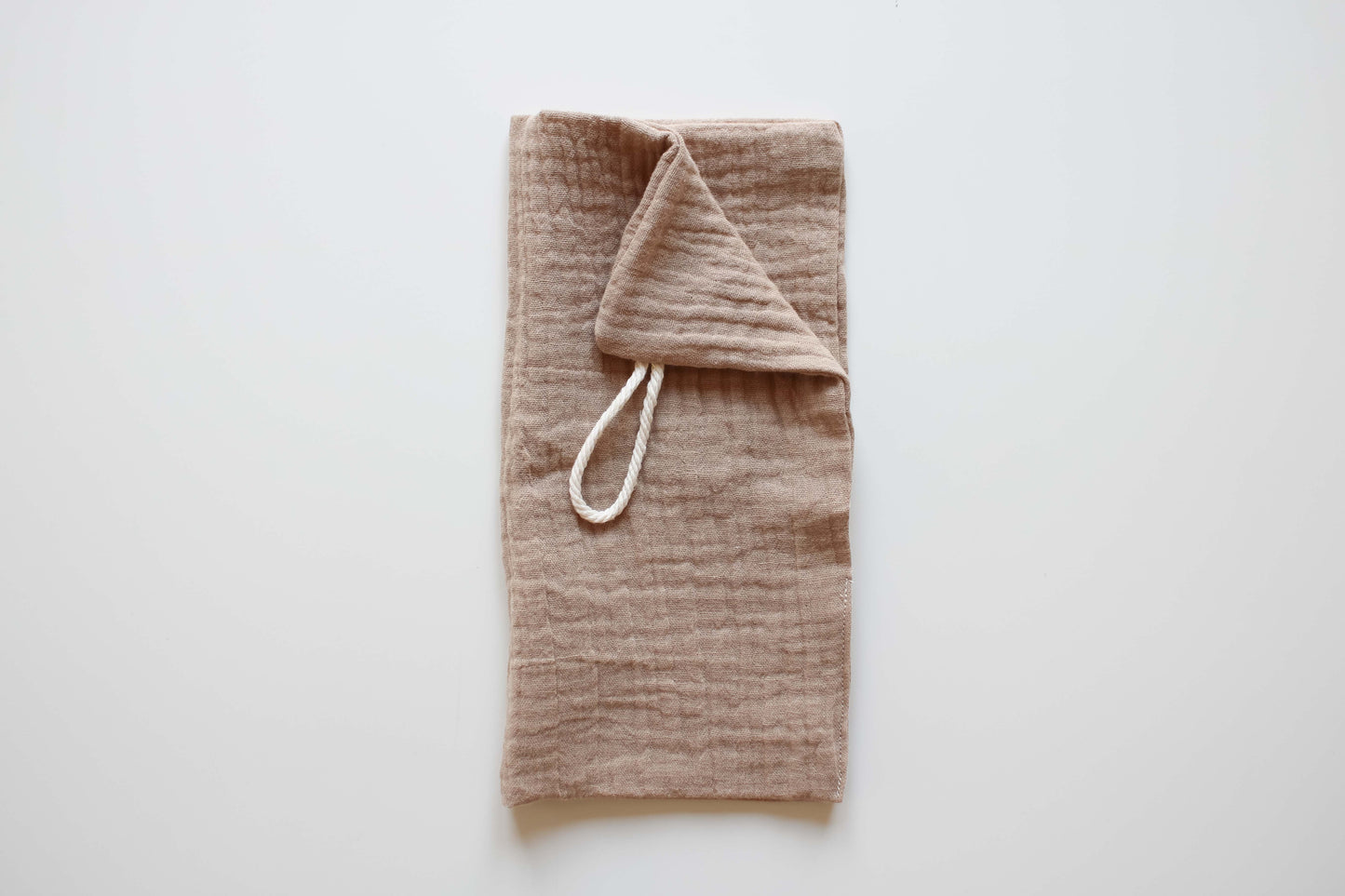 Waschlappen - Musselin "Baby & me" (Beige)