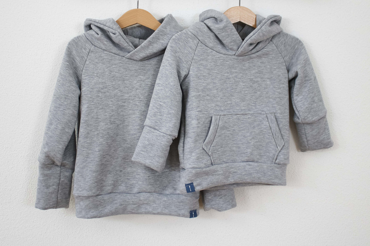 Kuschelsweat Hoodie "Dusty Grey" (Hellgrau)