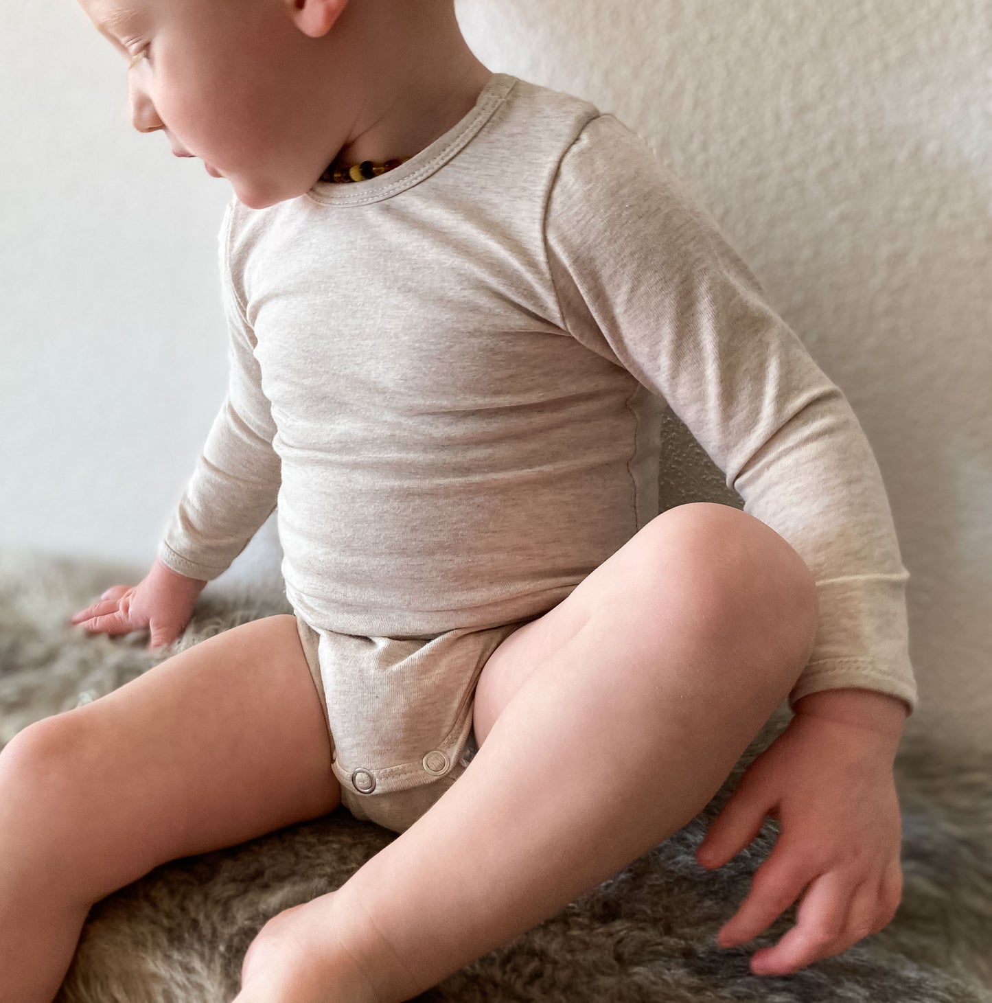 Body "Basic" (Ecru Melange)