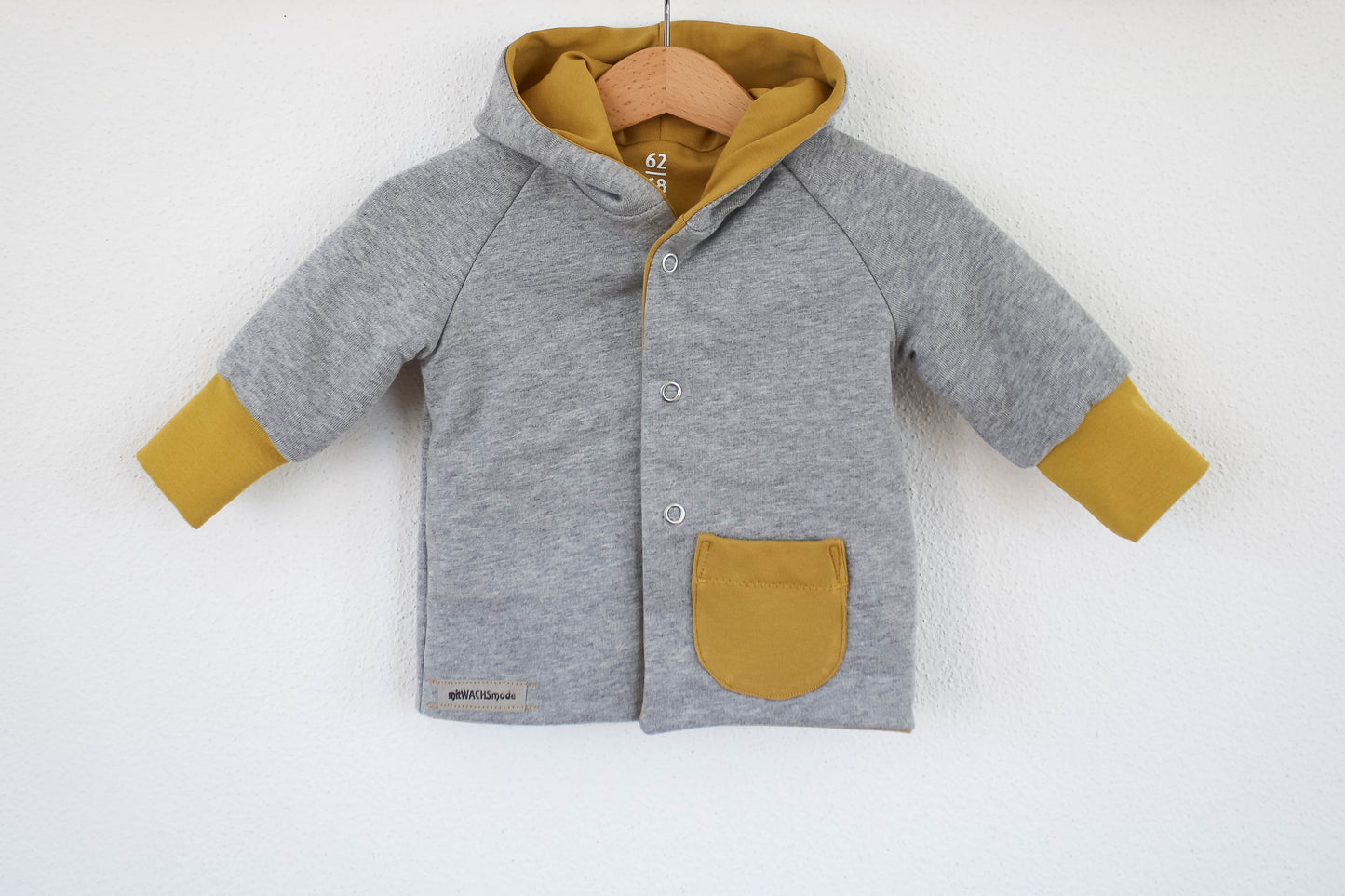 Wendejacke (Grau/Curry)