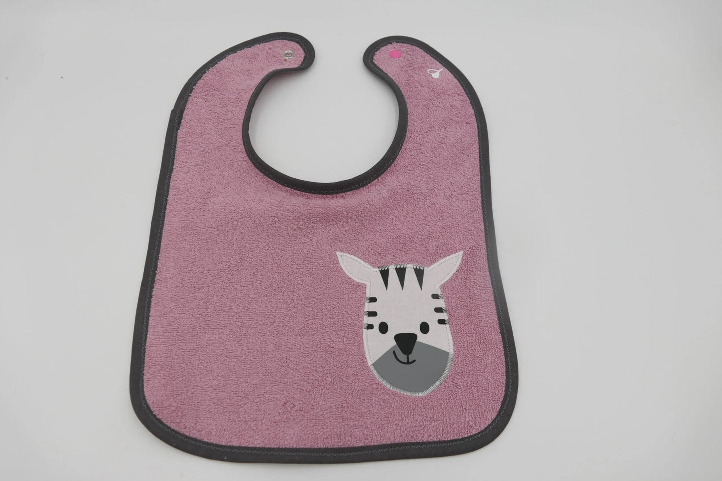 Frottee Lätzchen "Fuchs/Löwe/Zebra"