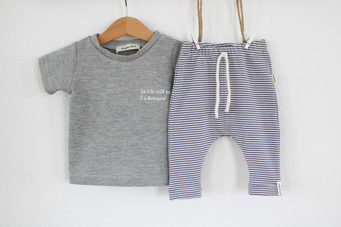 T-Shirt "Gelbwurst" (Grau)