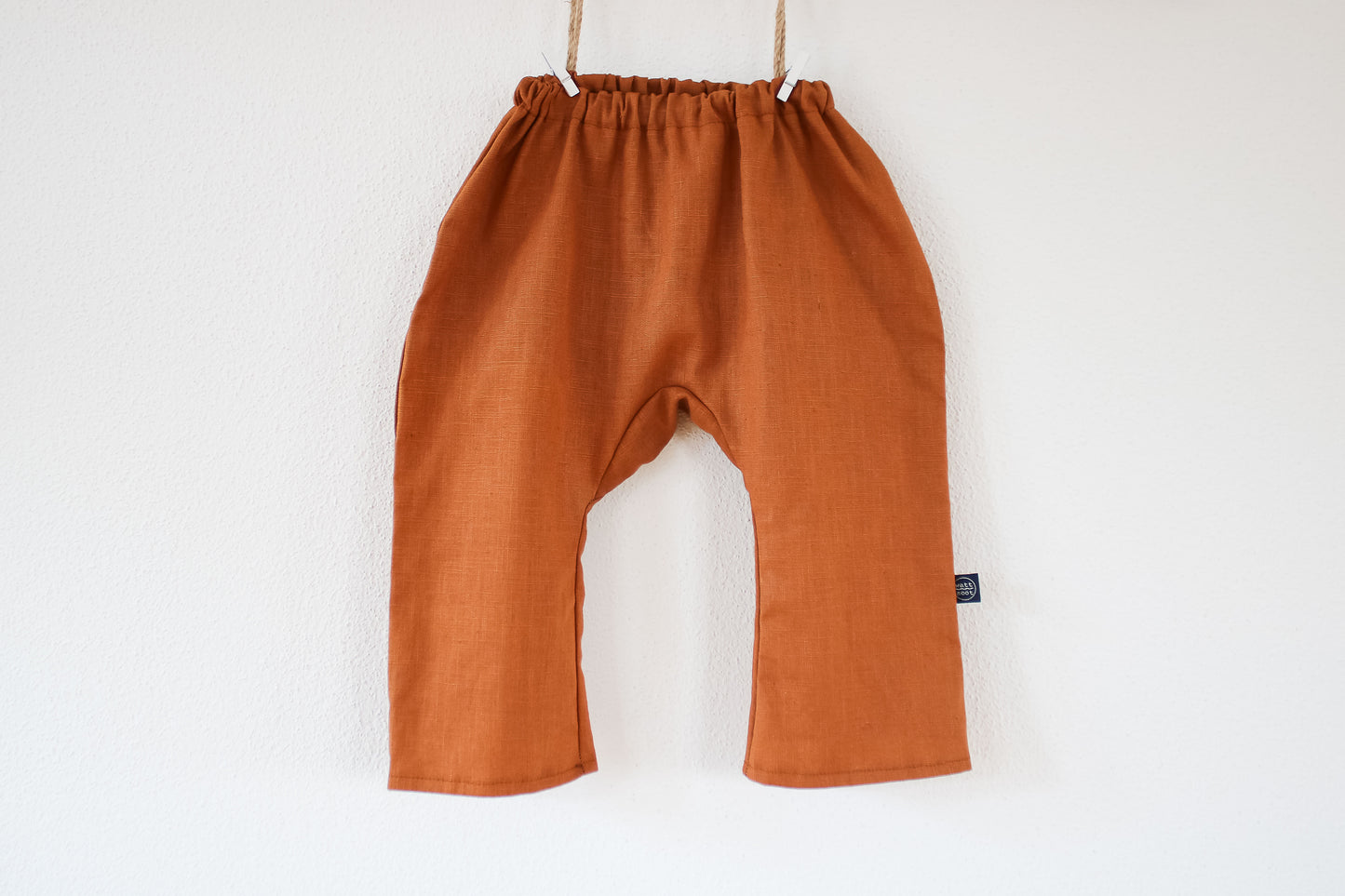Leinen Hose (Karamell)