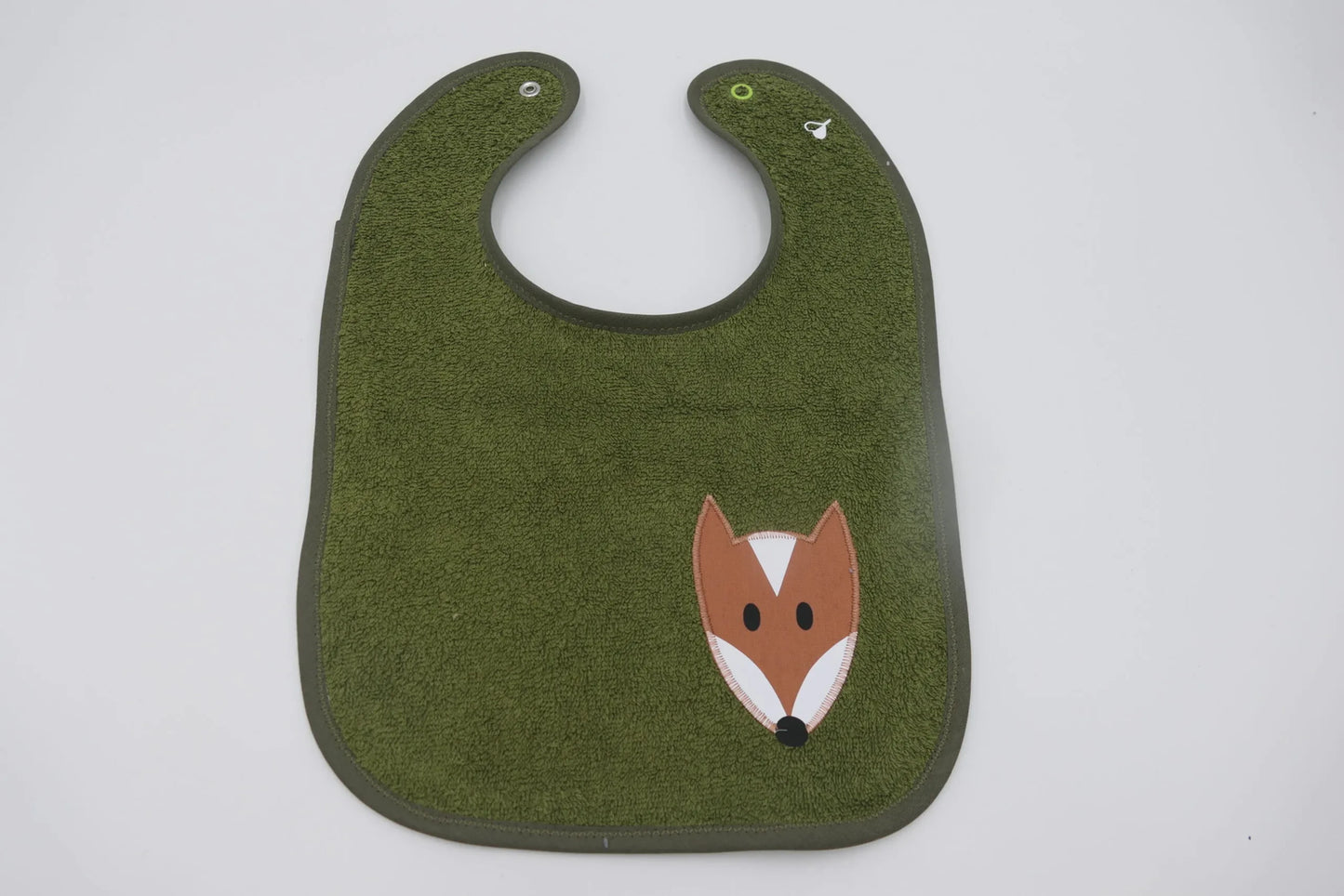 Frottee Lätzchen "Fuchs/Löwe/Zebra"