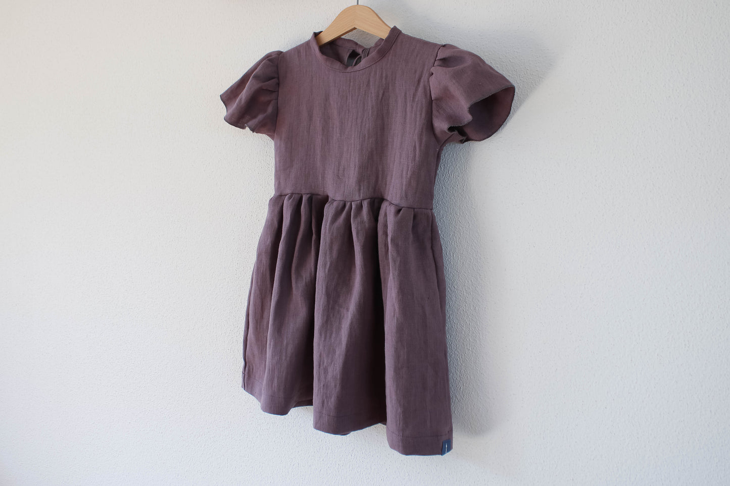 Kleid "Leinen" (Mauve)