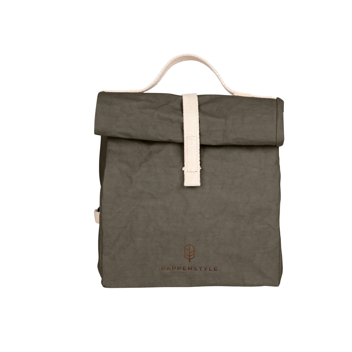 Kinderrucksack "Vio" (Caramel/Light Grey/Olive/Rose) aus Papier