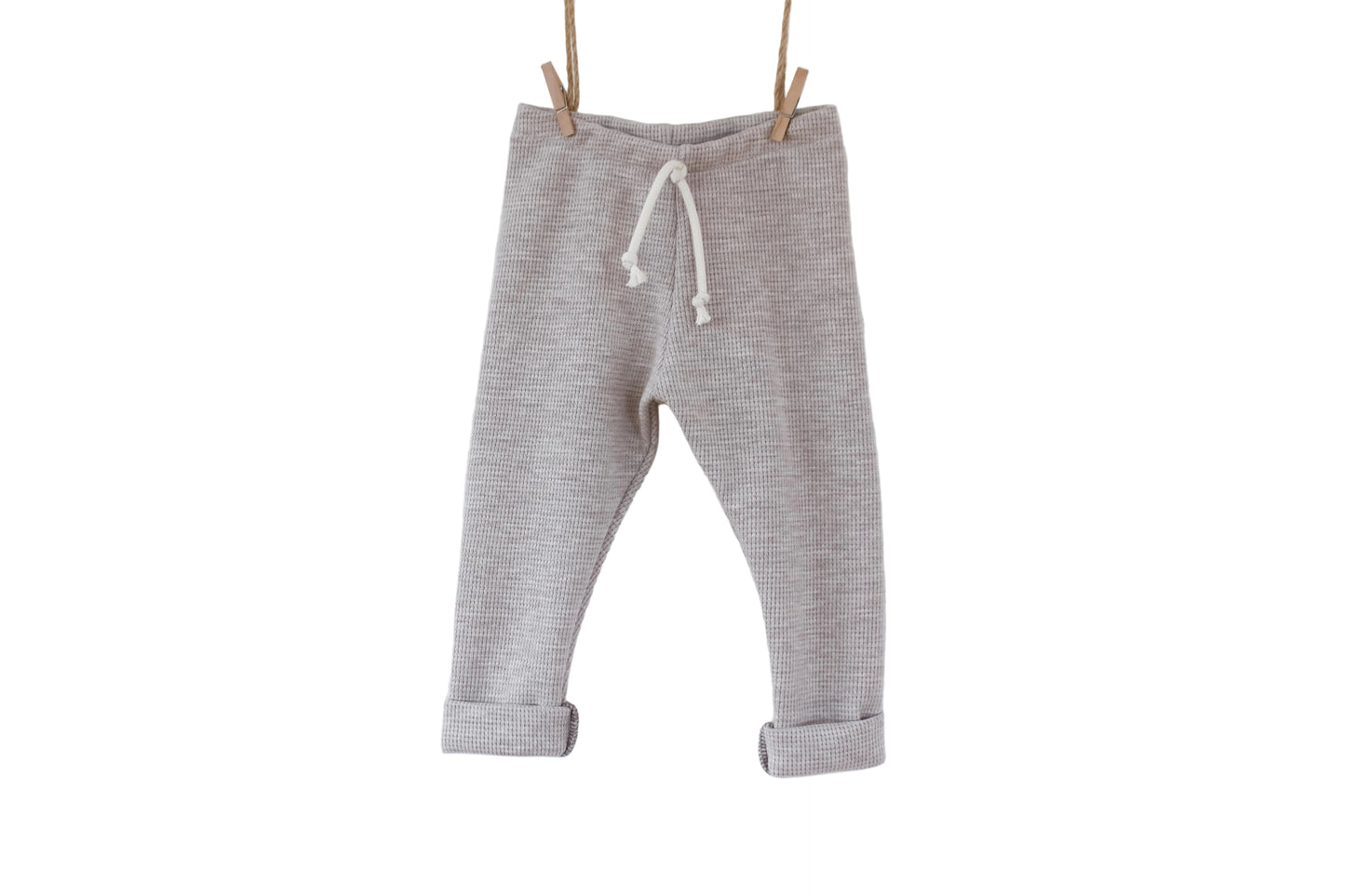 Leggings "Waffel" (Beige)