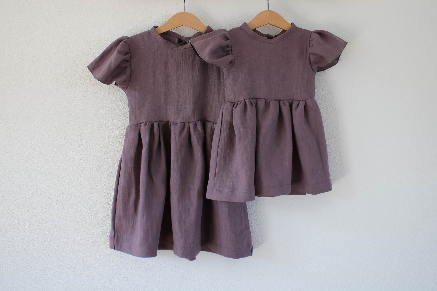 Kleid "Leinen" (Mauve)