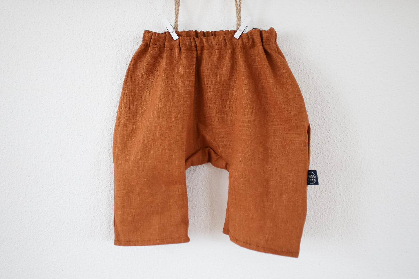 Leinen Hose (Karamell)