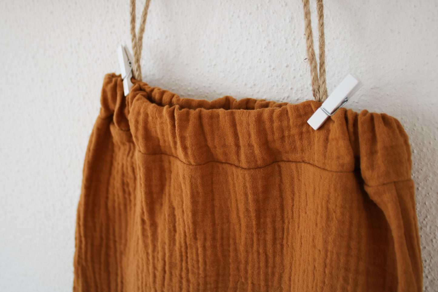 Musselin Hose (Ocker)