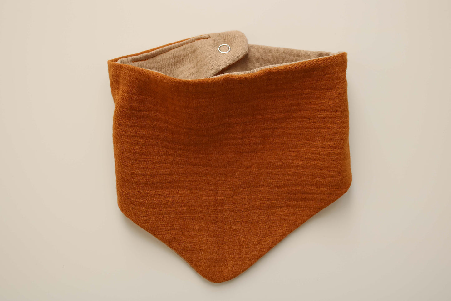 Kleines Halstuch "Musselin" (Ocker/Beige)
