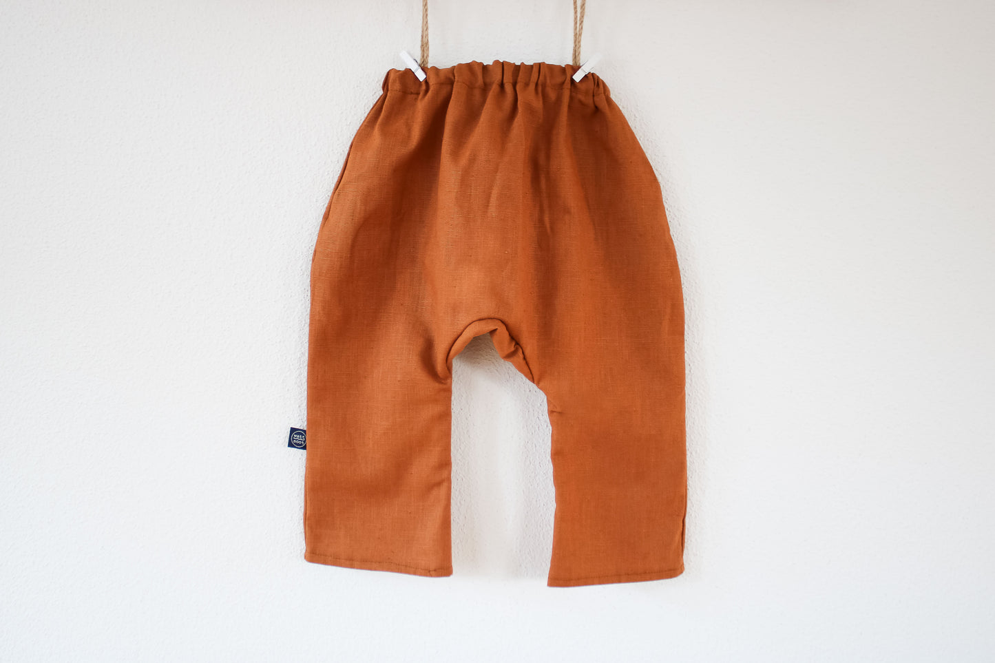 Leinen Hose (Karamell)