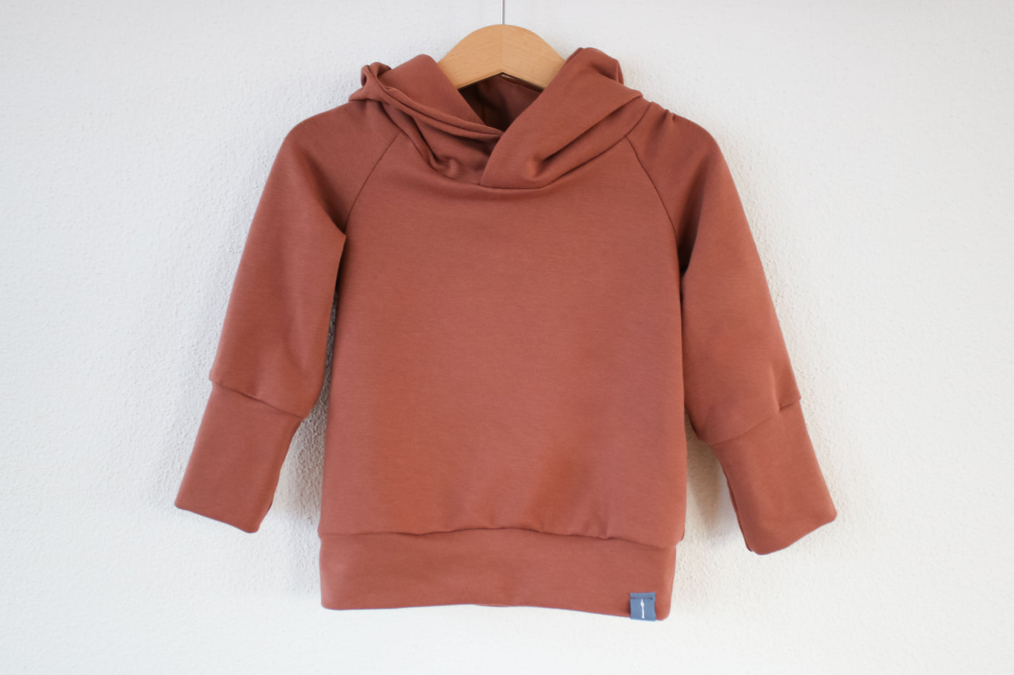 Kuschelsweat Hoodie "Dusty Brown" (Kupfer)