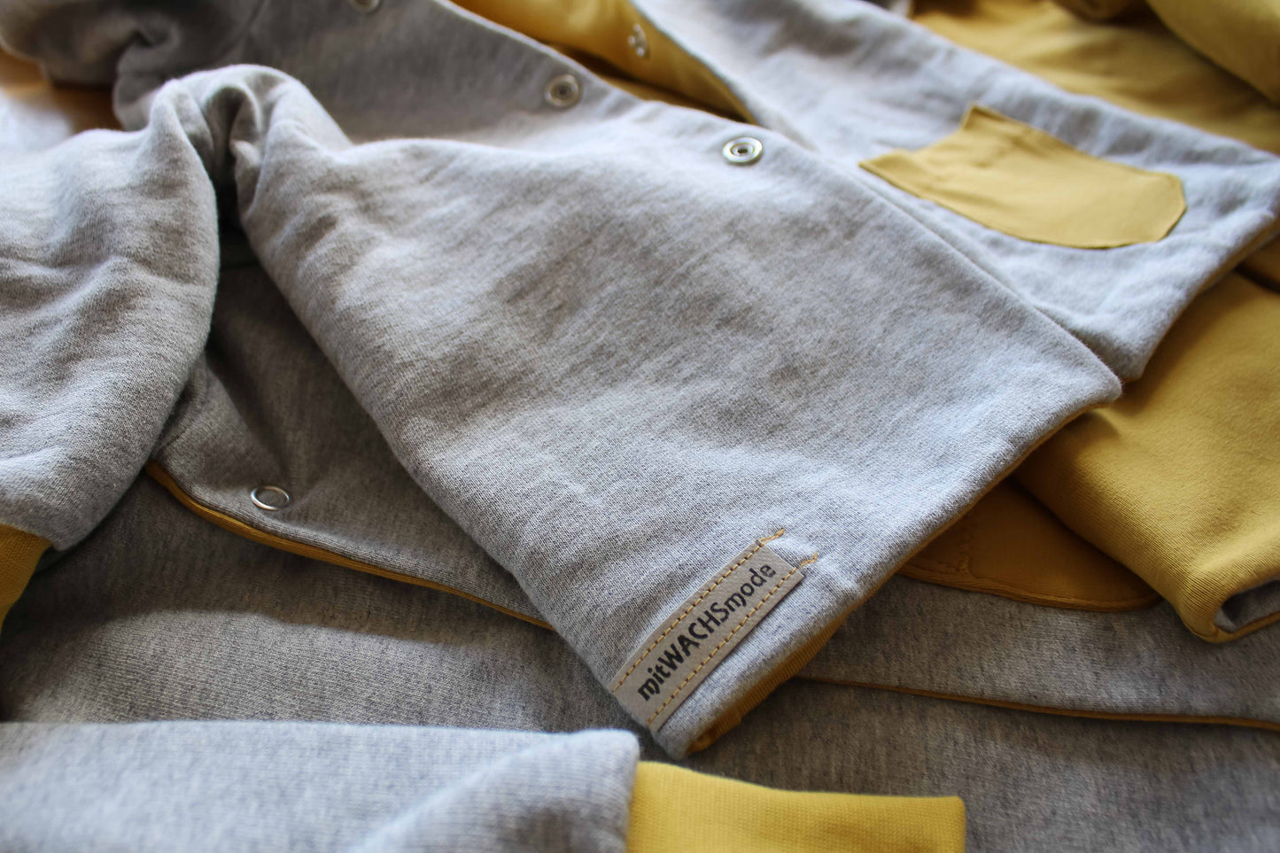 Wendejacke (Grau/Curry)