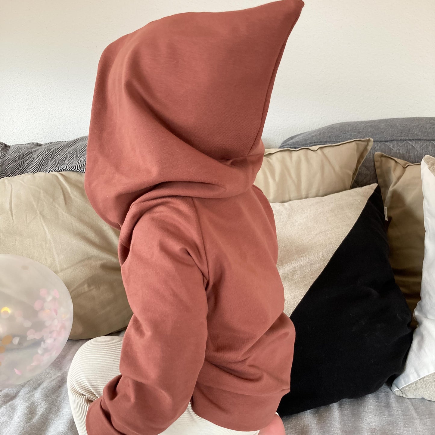 Kuschelsweat Hoodie "Dusty Brown" (Kupfer)