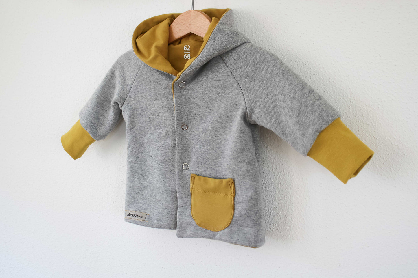 Wendejacke (Grau/Curry)