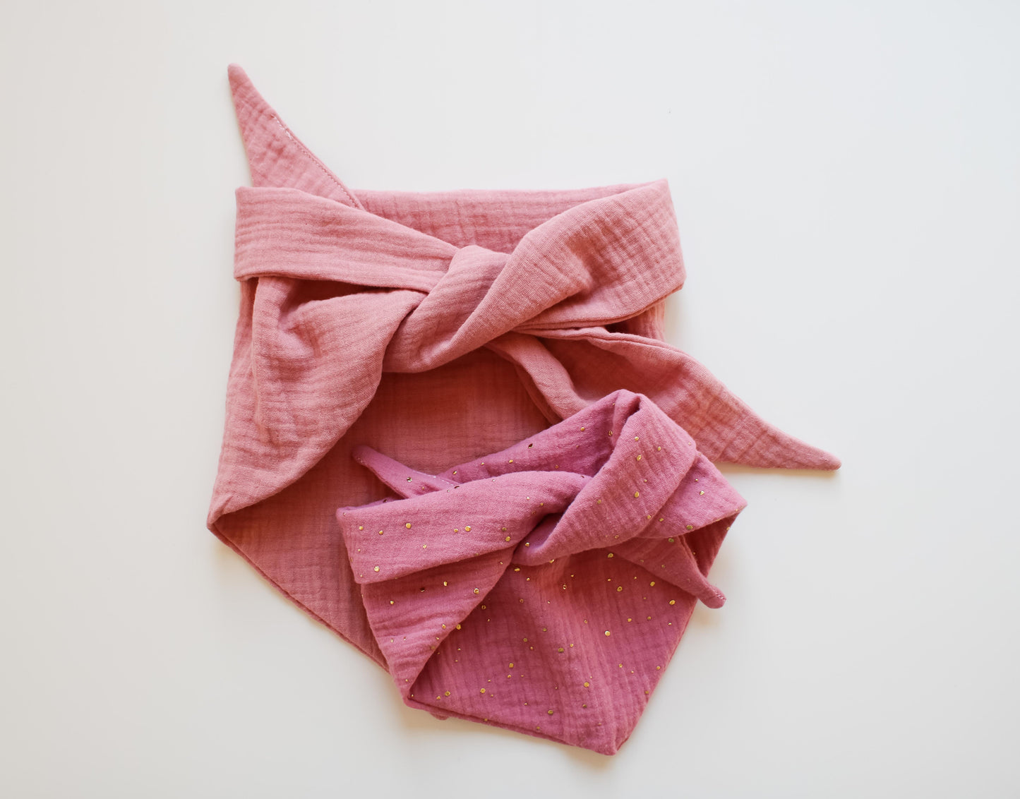 Großes Halstuch "Musselin" (Rosa)