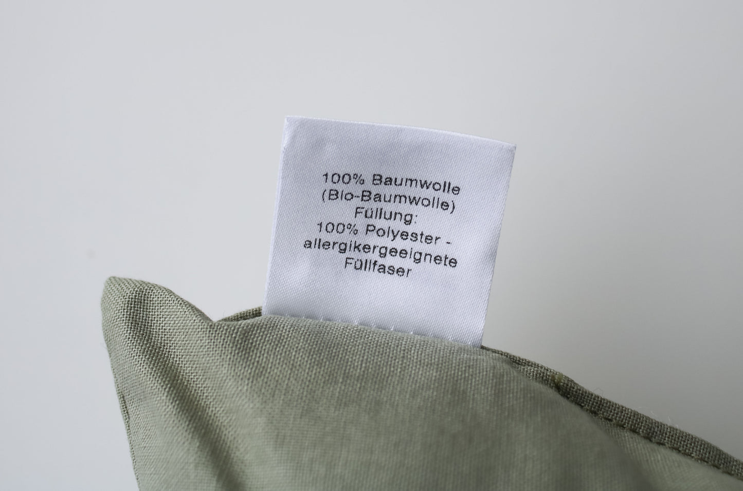 Kissenhülle (Personalisierbar) in Mittelblau