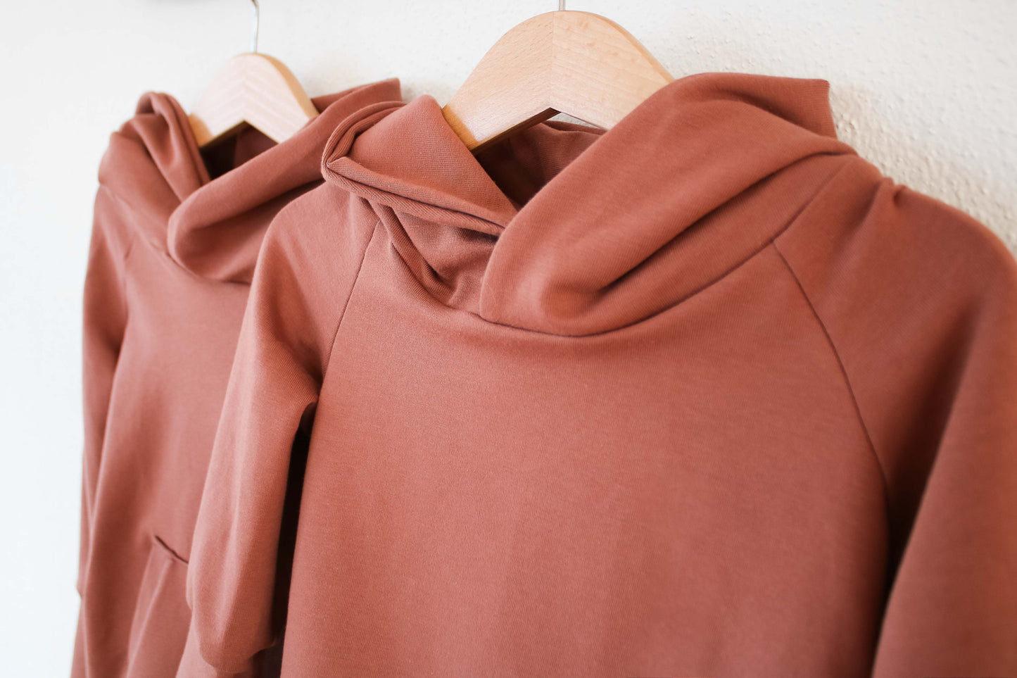 Kuschelsweat Hoodie "Dusty Brown" (Kupfer)