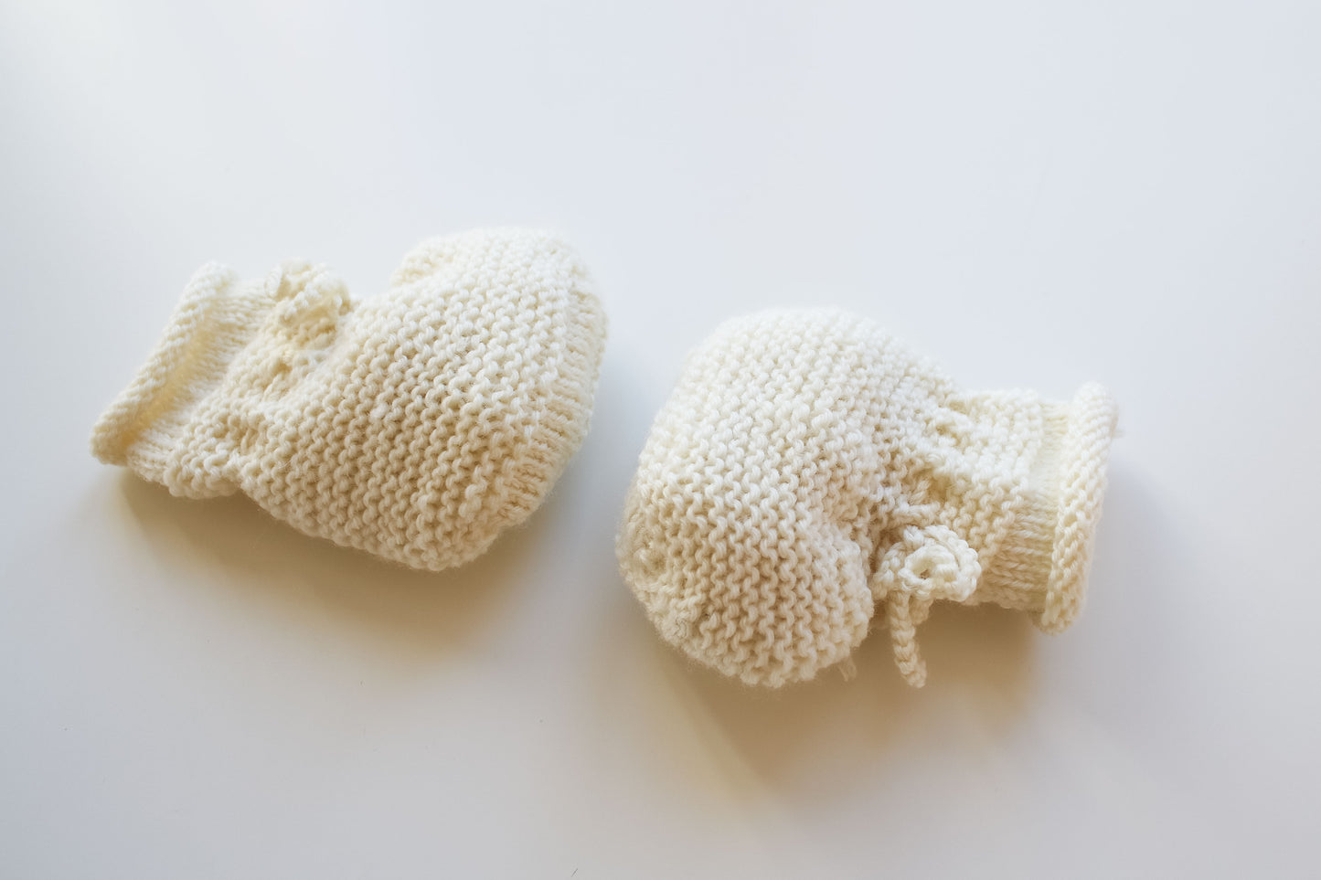 Strick Schühchen (Rosa/Weiß/Hellgrau/Dunkelgrau/Mint)