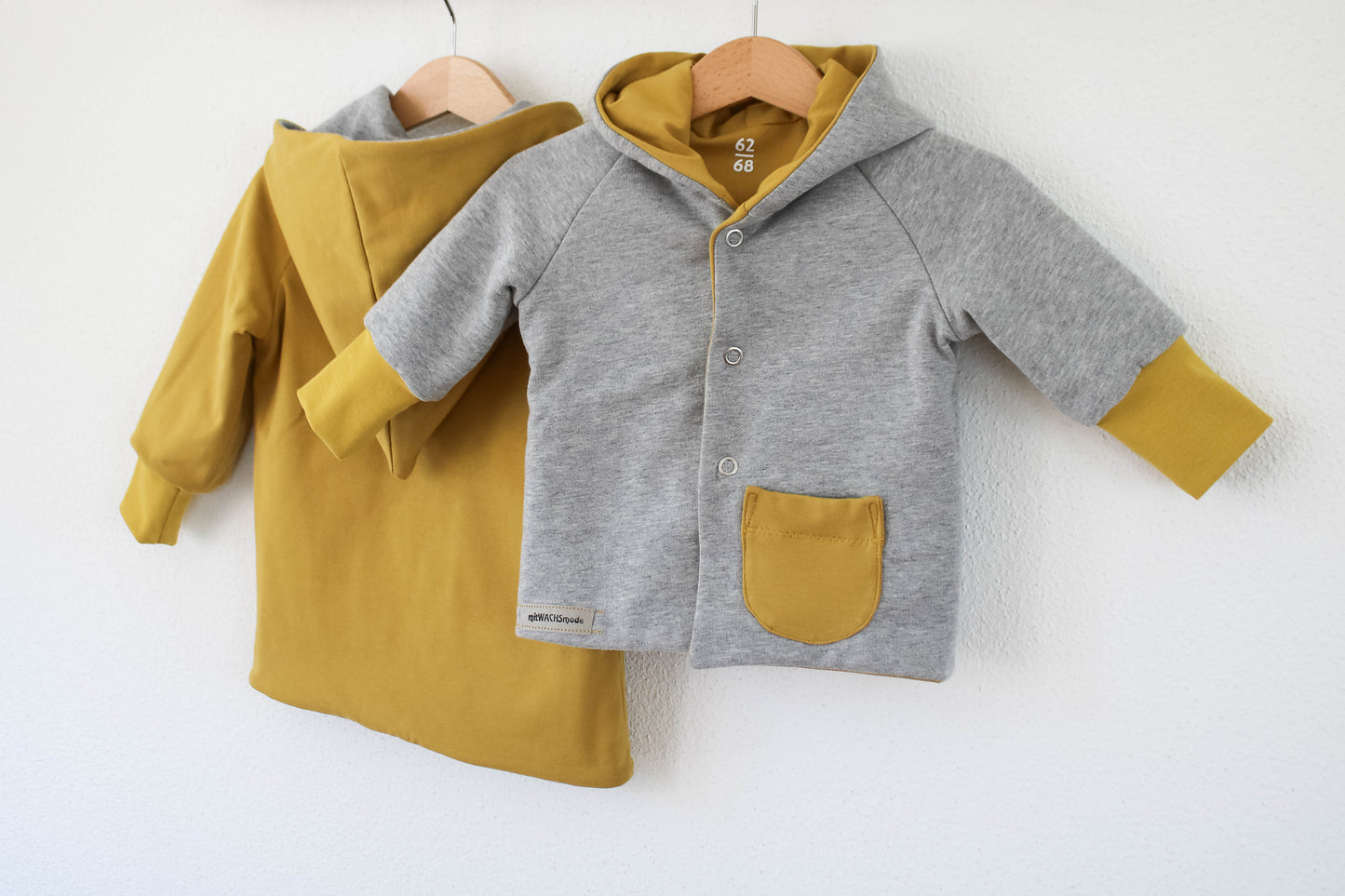 Wendejacke (Grau/Curry)