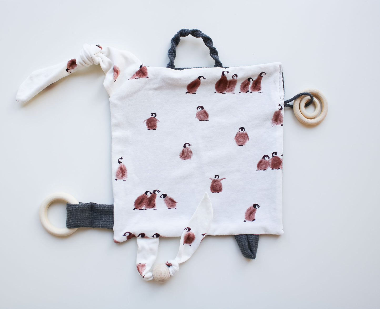 Schmuse- & Greiftuch "Pinguin"