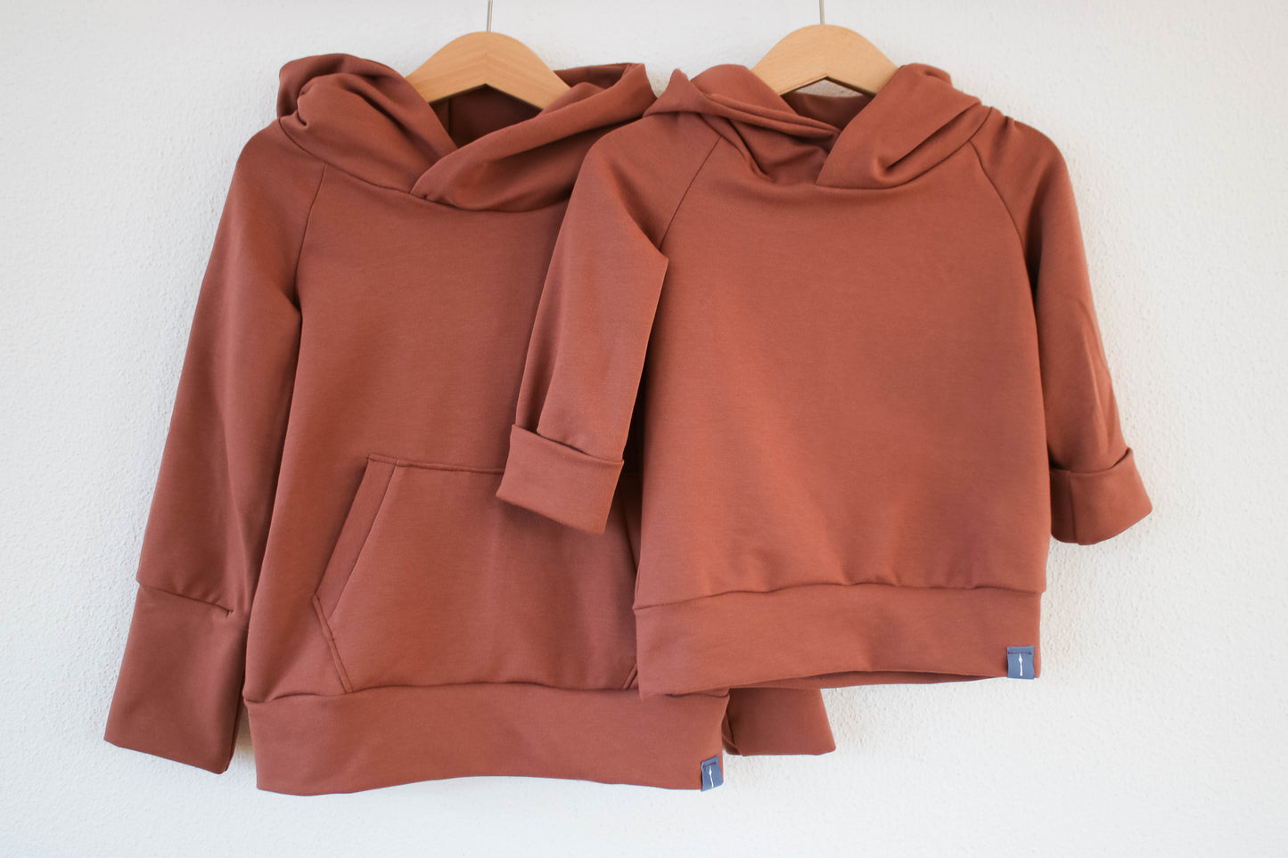 Kuschelsweat Hoodie "Dusty Brown" (Kupfer)